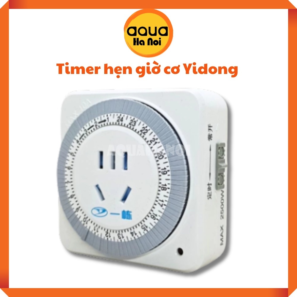 Ổ cắm hẹn giờ cơ YIDONG - Timer 24h hẹn giờ bật tắt tự động thiết bị ...