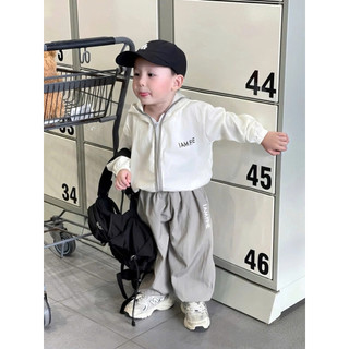Set gió mỏng cho bé Batala kids, bộ gió trẻ em hàn quốc mặc mùa thu tránh gió và tránh nắng MỎNG 1 LỚP 2024