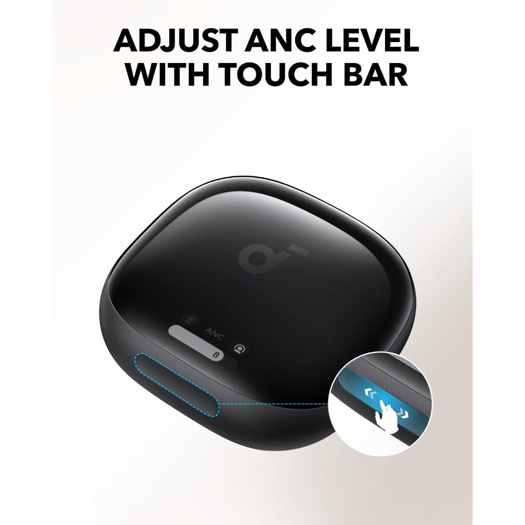 Tai nghe bluetooth soundcore Liberty 4 Pro chống ồn chủ động, điều khiển nhanh qua màn hình cảm ứng, sạc nhanh siêu tốc | BigBuy360 - bigbuy360.vn
