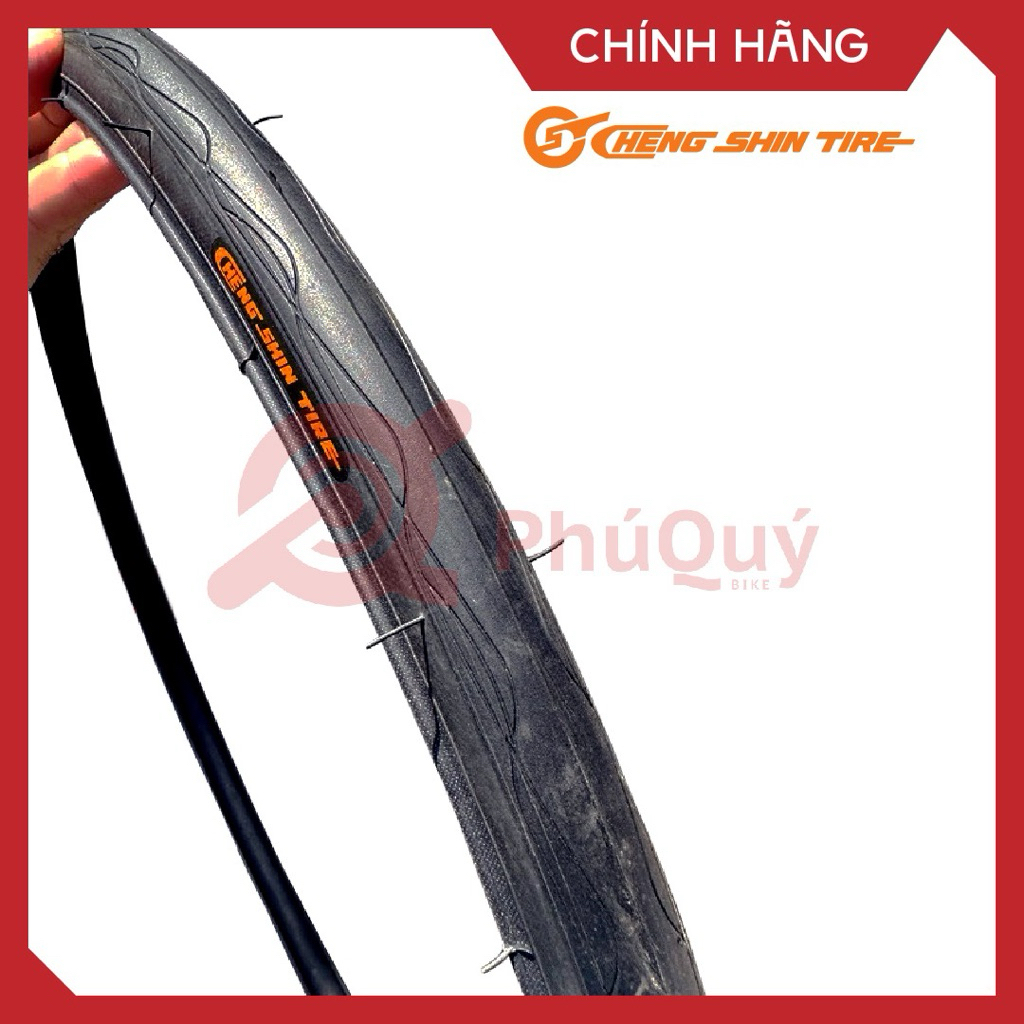 Vỏ Lốp Xe Đạp 700x23c Cheng Shin có talon