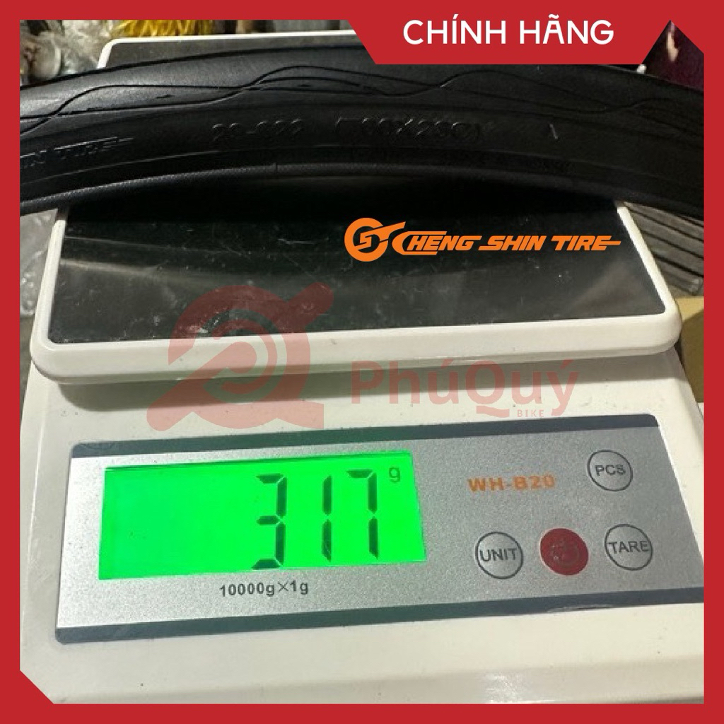 Vỏ Lốp Xe Đạp 700x23c Cheng Shin có talon