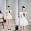 ĐẦM NỮ CHẤM BI KÈM NƠ CỔ DỄ THƯƠNG SANG CHẢNH DÀNH CHO NÀNG TIỂU THƯ