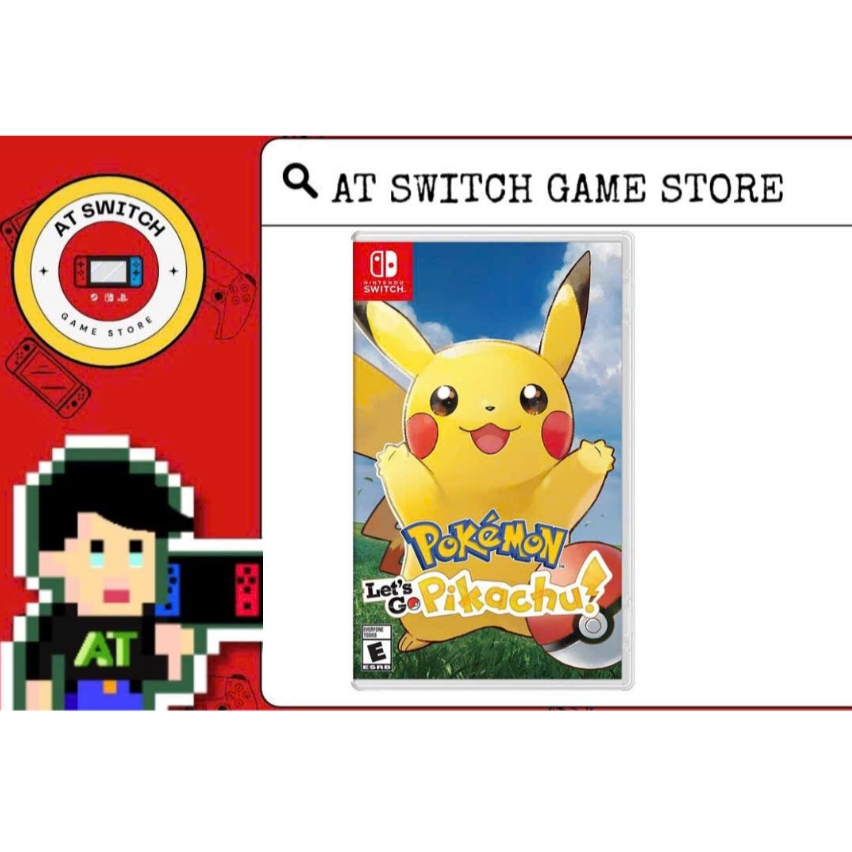 Game Pokemon Let's Go Pikachu - Nintendo Switch | Shopee Việt Nam