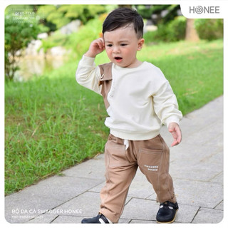 Bộ da cá honee cho bé trai