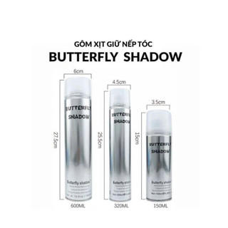 Keo Xịt Cứng Tóc butterfly ,hàng loại 1, chuẩn hàng