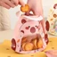 Lốc 10 Túi Ziplock Kapybara chống nước Đựng Bánh Kẹo, Quà Tặng Lưu Niệm có Quai Xách Tiện Dụng