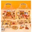 Lốc 10 Túi Ziplock Kapybara chống nước Đựng Bánh Kẹo, Quà Tặng Lưu Niệm có Quai Xách Tiện Dụng