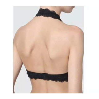 >THANH LÝ< Áo lót ren hở lưng quyến rũ có sẵn đệm ngực và khuy cài sau tiện lợi hàng VNXK hãng AERIE