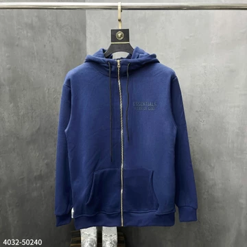 Áo hoodie nam họa tiết logo in cao su -áo hoodie zip xám nam nữ loại 1
