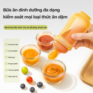 Youkebei ống bón thuốc cho bé Dụng Cụ Cho Bé Uống Thuốc Đặc Biệt, Chống Sặc Thích Hợp Uống Nước Uống Và Sữa
