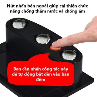 OOKAS Đèn năng lượng mặt trời LED Chống nước Cảm biến tự động trang trí sân vườn