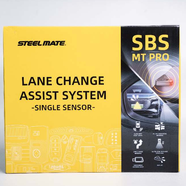 Cảm Biến Cảnh Báo Điểm Mù STEELMATE Công Nghệ 1 Radar Tín Hiệu Trên Gương Chiếu Hậu SBS-MT PRO V2, Bảo Hành 3 Năm