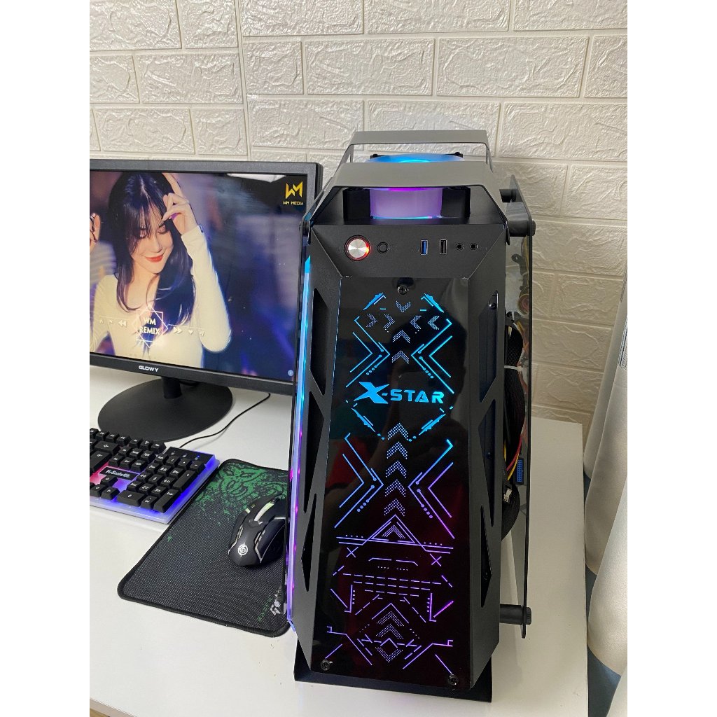 Bộ PC Gaming Robot Led X-Star i7 ram 8G Gtx 650 1050 chiến mượt mọi game liên minh Fifa Valorant Audition đột kích | BigBuy360 - bigbuy360.vn