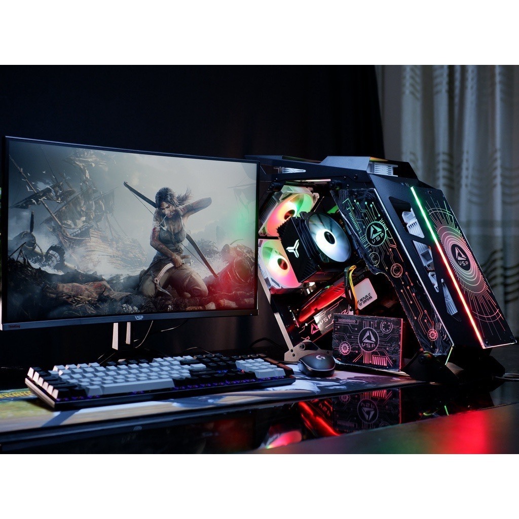 Bộ PC Gaming Robot Led X-Star i7 ram 8G Gtx 650 1050 chiến mượt mọi game liên minh Fifa Valorant Audition đột kích | BigBuy360 - bigbuy360.vn