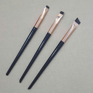 Set 3 cọ trang điểm dẹt có đầu cọ xéo, đầu cọ bằng, cọ trang điểm đầu dẹt - Phúc Hưng