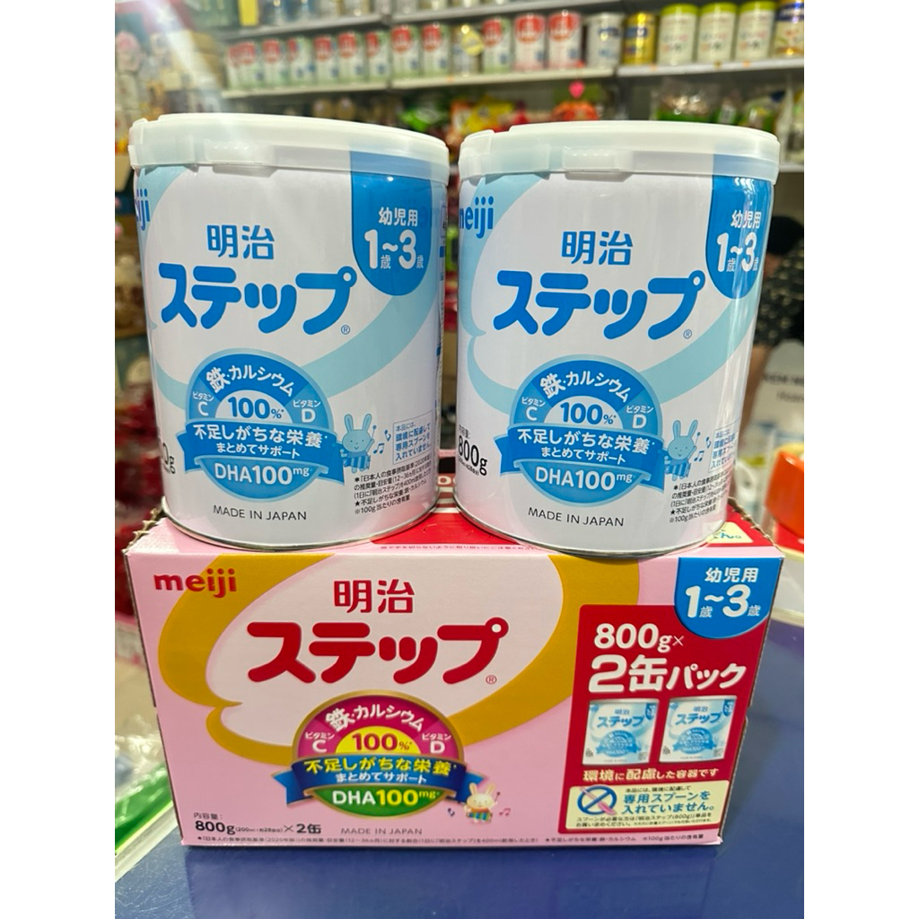 Sữa Meji  nội địa đủ số 0-1, 1-3 800g {đủ tem phụ}