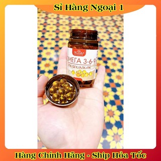 Viên uống Omega 369 Mirrolla hộp 100 viên giúp đẹp da tốt cho mắt của Nga