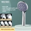 Bộ Sen Tắm 5 Chức Năng Chỉnh Tia Nước Mạnh Vòi Hoa Sen Cao Cấp Cho Khu Vực Nước Trung Bình Và Mạnh Bền Đẹp