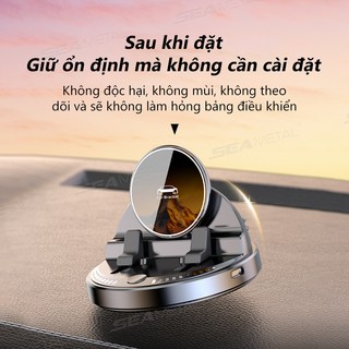 SEAMETAL Có Thể Tái Sử Dụng Ô Tô Đa Năng Giá Đỡ Trơn Trượt Cảm Ứng Thông Minh Điều Hướng Ô Tô Dụng Cụ Bảng Giá Đỡ