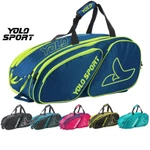 Balo Pickleball YOLO SPORT Elite Túi Đựng Vợt Tennis Cầu Lông Ngăn Giày Riêng Túi Thể Thao Cỡ Lớn Nam Nữ Chính Hãng — ảnh 1