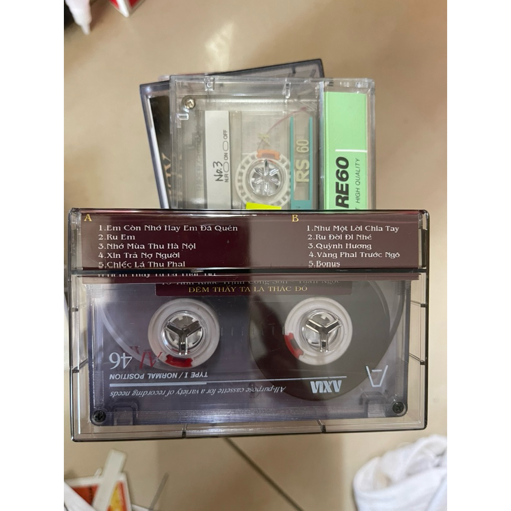 Băng Cassette Tuấn Ngọc - Đêm Thấy Ta Là Thác Đổ - Tình Khúc Trịnh Công Sơn