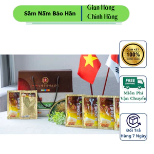 Nước Uống Đông Trùng Hạ Thảo Kết Hợp Sâm Núi BIO, Tăng Cường Sức Đề Kháng, Bồi Bổ Cơ Thể, 30 Gói x 70ml ( hàng mới về )