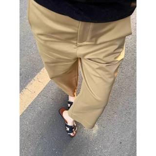 𝗞𝗮𝗸𝗶 𝗣𝗮𝗻𝘁𝘀 2 - |LY LINEN| - Quần kaki 9 tấc
