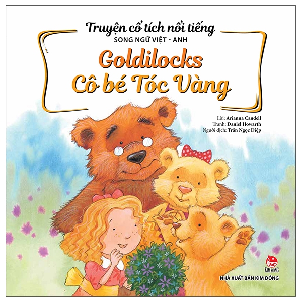 Sách Truyện Cổ Tích Nổi Tiếng (Song Ngữ Việt Anh) - Cinderella - Cô Bé Lọ Lem, Goldilocks - Cô Bé Tóc Vàng ,...