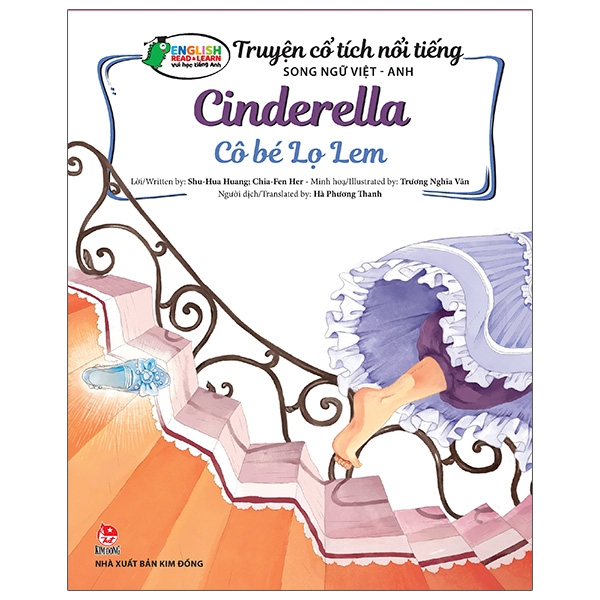 Sách Truyện Cổ Tích Nổi Tiếng (Song Ngữ Việt Anh) - Cinderella - Cô Bé Lọ Lem, Goldilocks - Cô Bé Tóc Vàng ,...