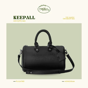 Túi Xách Da PU Keepall Strap Bag Đeo Chéo Nam Nữ Monogram Đựng Điện Thoại Đi Chơi Tiệc | MI Midori