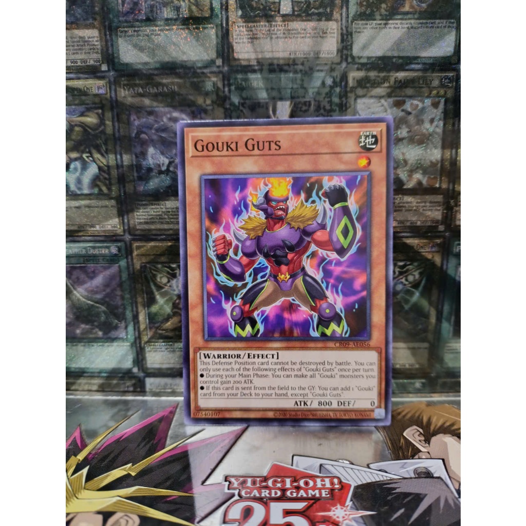 [ Đậu Phộng - Vui lòng xem mô tả ] Thẻ Bài Yugioh AE Gouki Guts - CR09-AE056 - Common