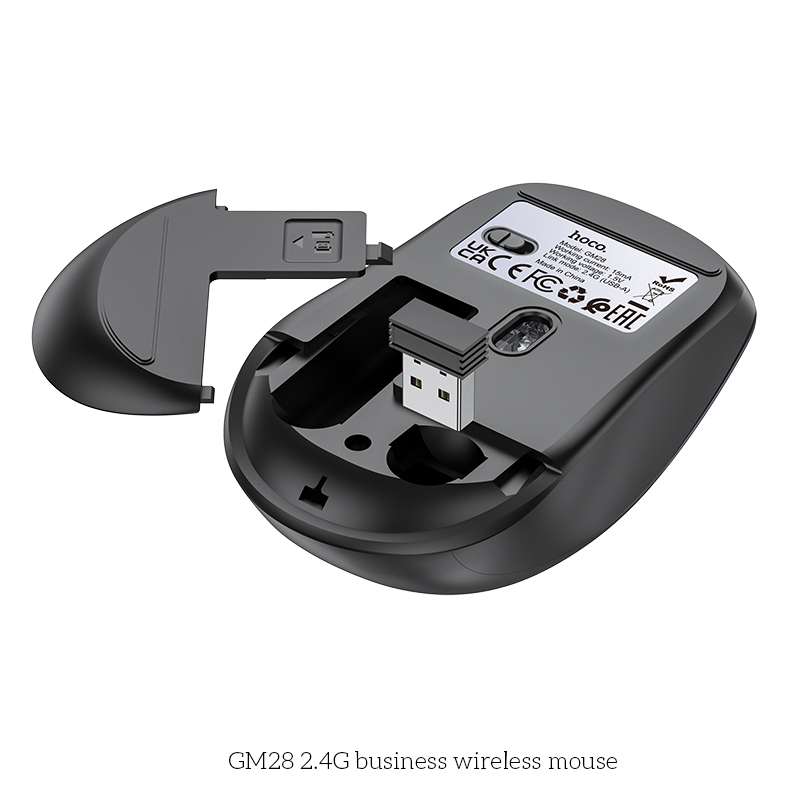 Chuột Không Dây – Chuột Bluetooth – Chuột GM28 2.4G – Thiết Kế Sang Trọng, Êm, Nhạy, Pin Lâu