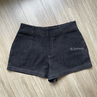 TINI JEAN | Quần short cạp trễ chất jean phong cách năng động mùa hè | Bymintt