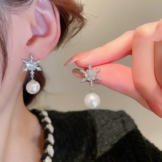 [HỎA TỐC] Bông Tai Hoa Tuyết Sang Trọng Thanh Lịch Cho Nữ T22