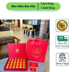 An Cung Xạ Hương Chính Phủ HÀN QUỐC - Hàm lượng xạ hương lên đến 240mg Hộp 30 Viên x 4gram ( hàng mới về )
