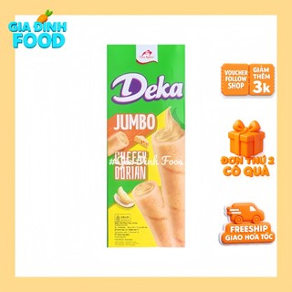 Bánh Xốp ống Deka Jumbo đủ vị - 140g