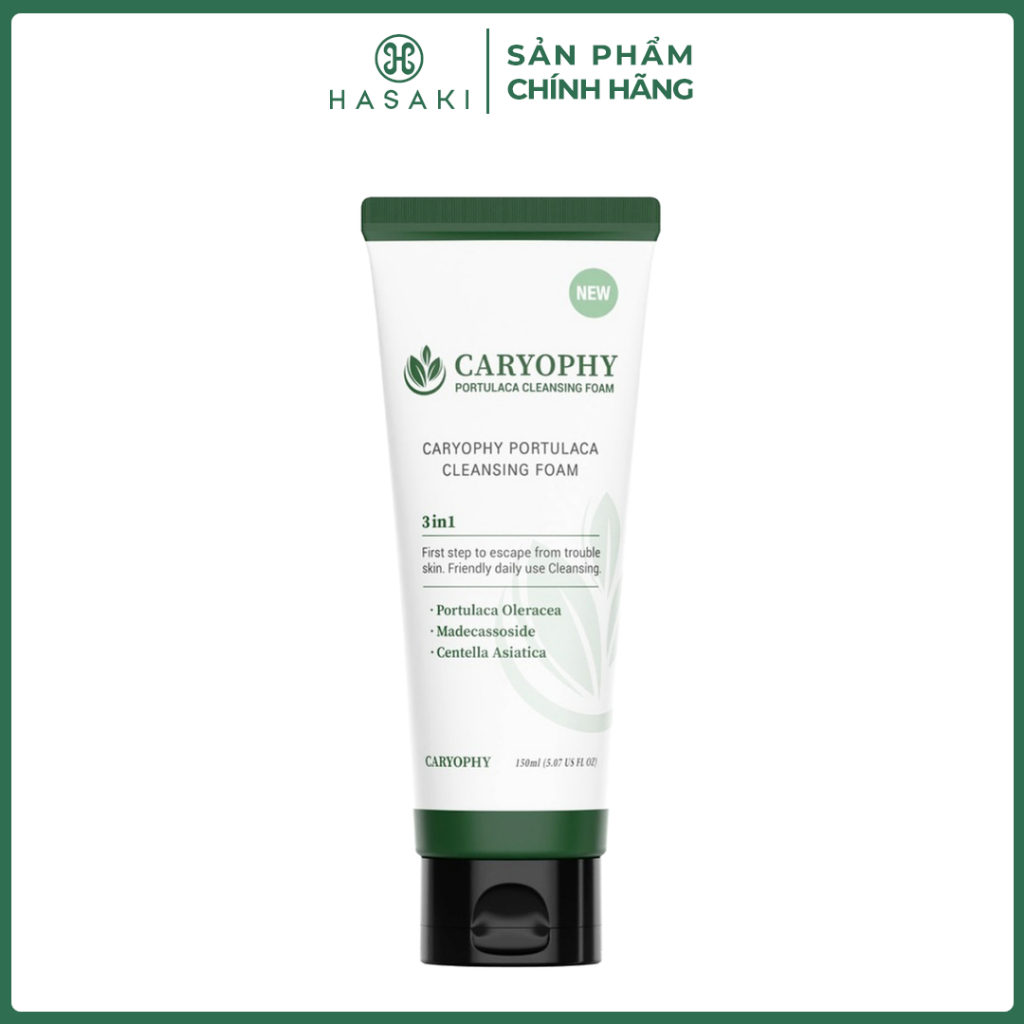 Sữa Rửa Mặt Caryophy Ngăn Ngừa Mụn Giảm Thâm 150ml