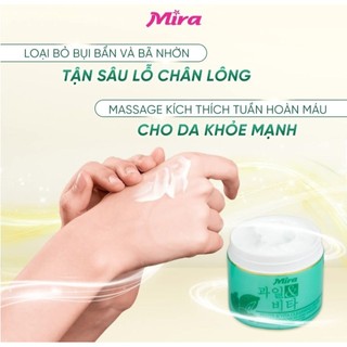 Kem massage tẩy trang xanh Mira 300g A577