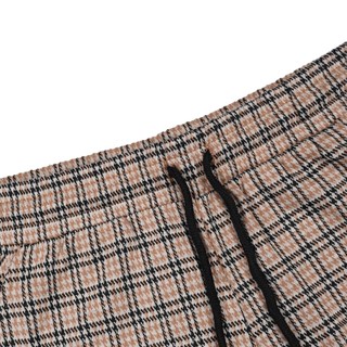 Quần nữ kẻ hot trend Jasey, quần nữ cạp chun chất cotton dễ phối đồ mã 4507