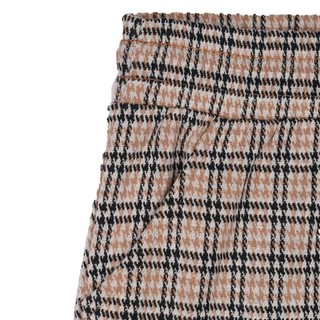 Quần nữ kẻ hot trend Jasey, quần nữ cạp chun chất cotton dễ phối đồ mã 4507