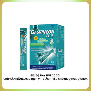 Gasvincon Plus 10ml – Giảm nhanh ợ nóng & khó tiêu - Hộp 24 gói