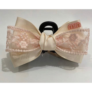 kẹp tóc thiết kế nơ hồng baby size 13 hot trend 2025