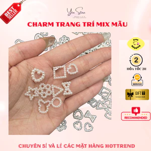 Charm Trang Trí Giáng Sinh, Charm Gắn Móng Tay, Charm Trang Trí Đồ Handmade, DIY- YÊN STORE DIY