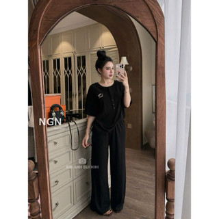 Set Len Tăm Kitty Quần Dài KAB [Sẵn Ship]