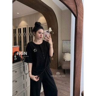 Set Len Tăm Kitty Quần Dài KAB [Sẵn Ship]