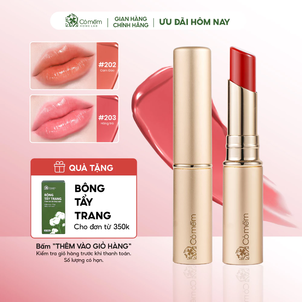 Son Dưỡng Môi Maxilip Cỏ Mềm