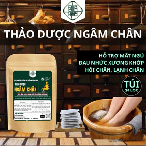 Túi Ngâm Chân đông y - Bội Lan Đường - Mất Ngủ, Đau Xương Khớp, Mồ Hôi Chân, Thải Độc - Túi 20 lọc