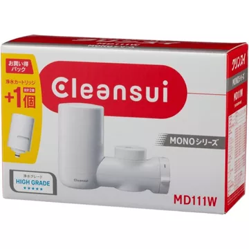 [Có sẵn] Máy lọc nước gắn vòi Cleansui MD111W-WT – lọc tinh tế, tiện nghi từng giọt
