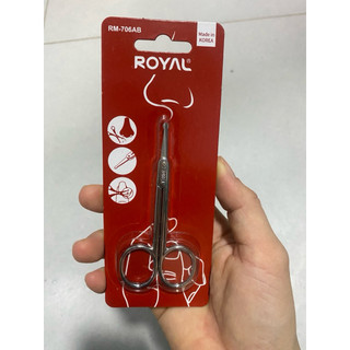 Kéo tỉa lông mũi hiệu  Hàn Quốc thép không gỉ