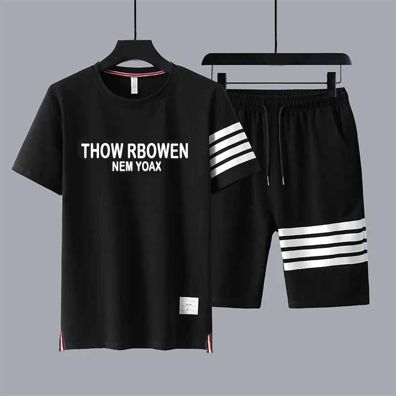 ( QUÀ TẶNG NHỎ TỪ SHOP CHUYÊN) Set bộ quần áo thể thao nam, thun mè co giãn 4 chiều, có nhiều màu 4 size 35-80kg K1